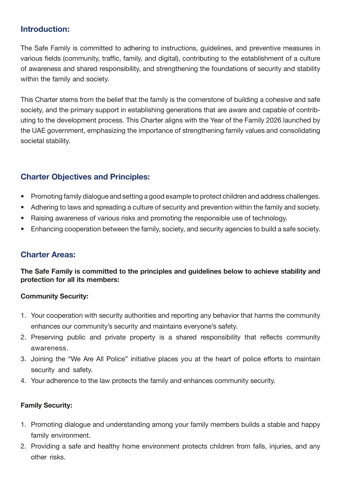 Safe Family Charter - Page 2